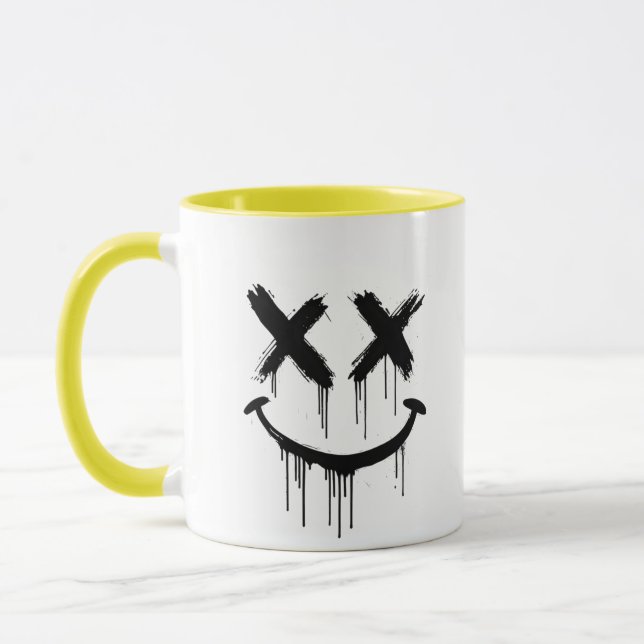 Caneca Rosto sorridente. (Esquerda)