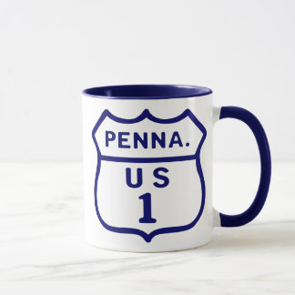 Caneca Rota 1 da estrada de PA/US