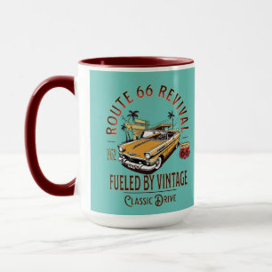 CANECA ROTA 66 REVIVÊNCIA - ALIMENTADA POR VINTAGEM - AR 