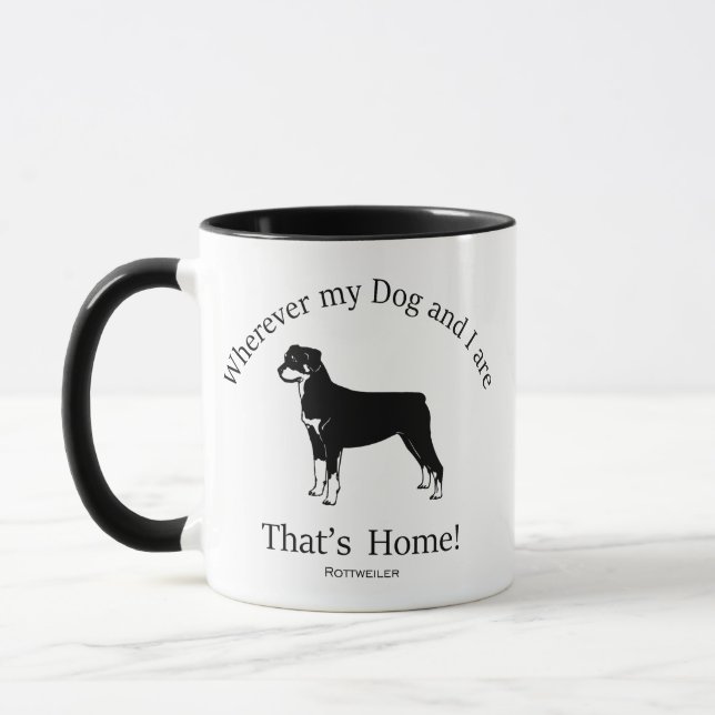 Caneca Rottweiler (Esquerda)