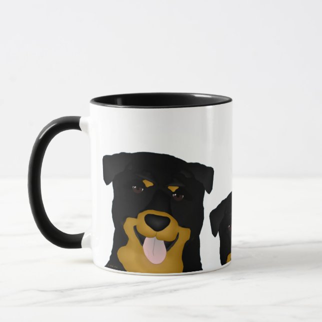Caneca Rottweiler Mug (Esquerda)