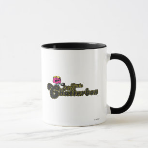 Caneca Rotulação verde escuro pequena da senhorita