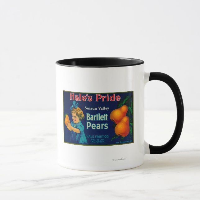 Caneca Rótulo da Porra do Orgulho de HaleSuisun, CA (Direita)