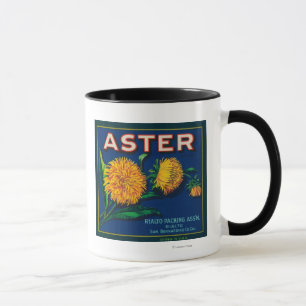 Caneca Rótulo de Taxa de Citros de Marca Aster