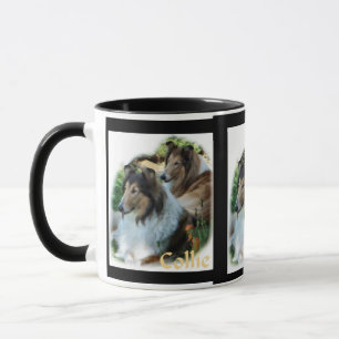 Caneca Rough Collie Art Gifts Mugs