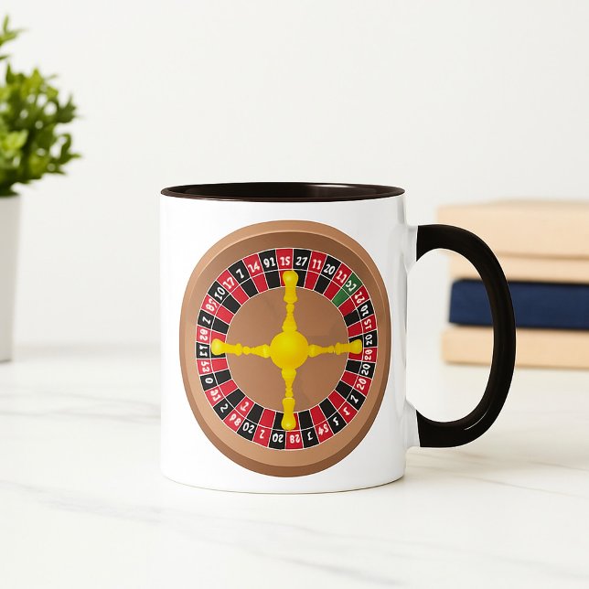Caneca Roulette Wheel (Criador carregado)