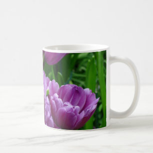 Caneca roxa da tulipa
