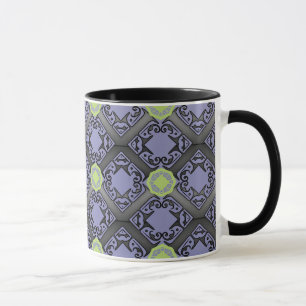 caneca roxa das formas