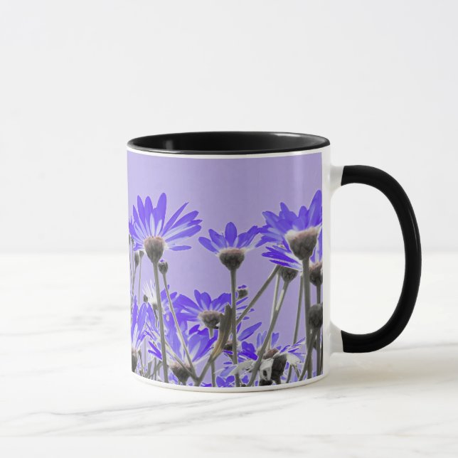 Caneca roxa das margaridas (Direita)