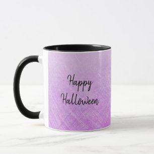 Caneca roxa feliz da aranha da viúva negra do Dia