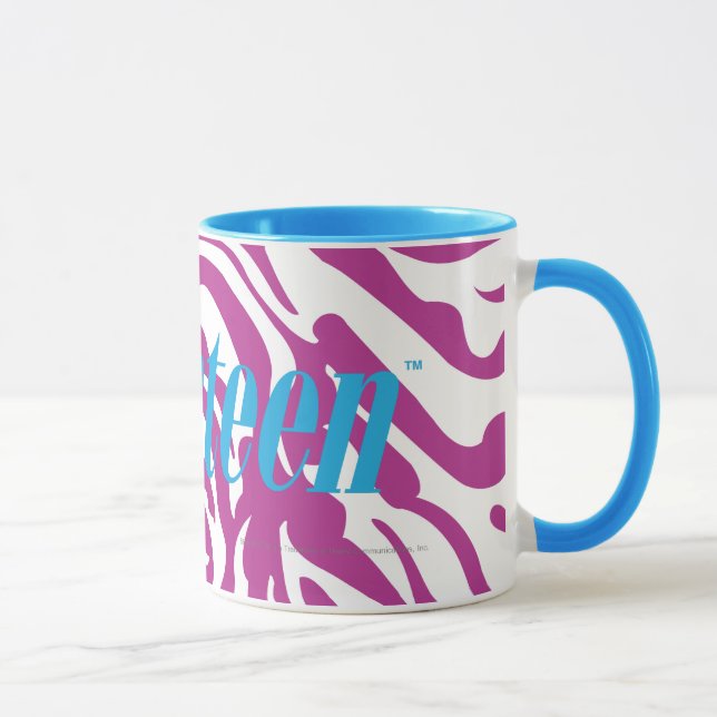 Caneca Roxo da zebra (Direita)
