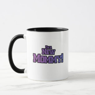 Caneca Roxo eu sou camiseta novo e presentes de uma mamã