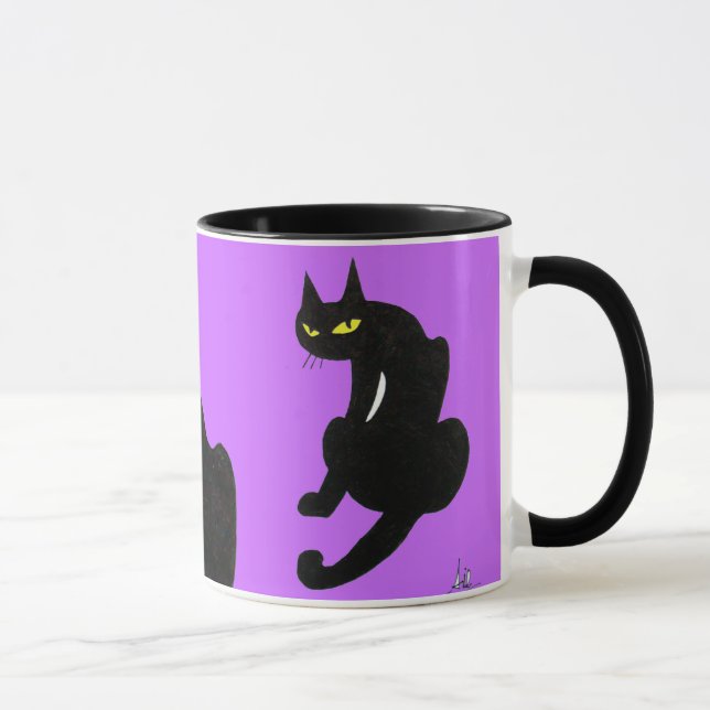 Caneca Roxo Ultra Violeta NINJA CAT NACK (Direita)