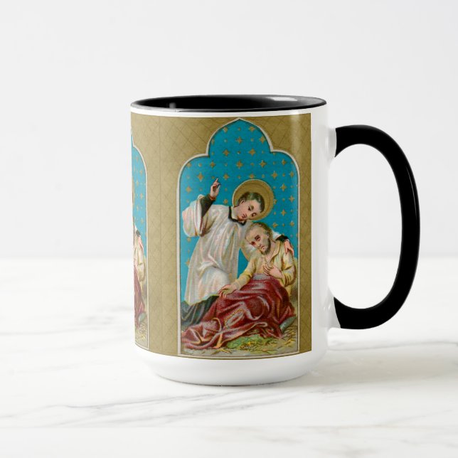 Caneca Rua. Aloysius Gonzaga & Plague Victim (M 006) (Direita)