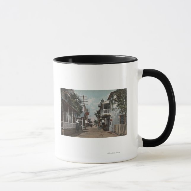 Caneca Rua, Augustine, Flórida, Vista de Rua, George Rua. (Direita)