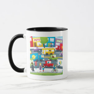 Caneca Rua da cidade