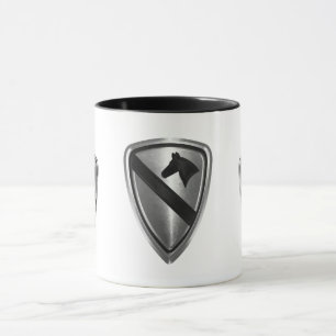 Caneca rua da Divisão de Cavalaria de 1Design de Aço