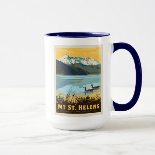 Caneca Rua do Monte Helens. Washington