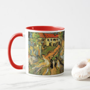 Caneca Rua e Escadas da Vila Auvers, Figuras