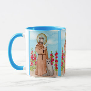 Caneca Rua. Francisco de Assisi com o Presente de Coyote 