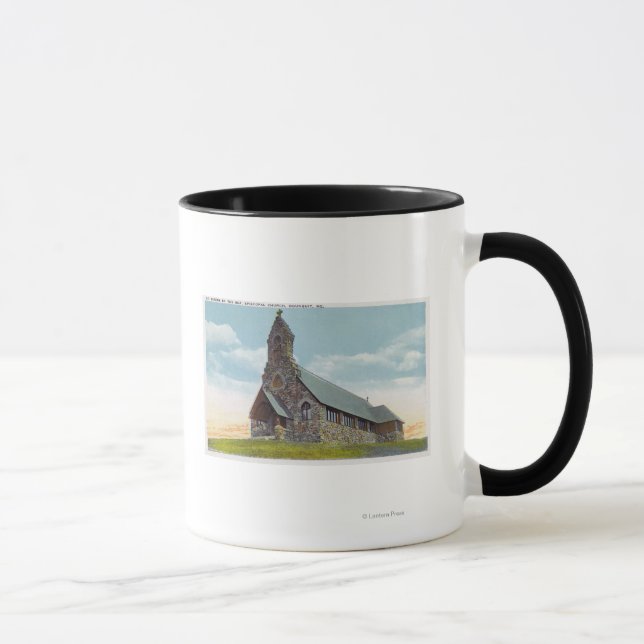 Caneca Rua. Igreja Episcopal Peters-by-the-Sea (Direita)