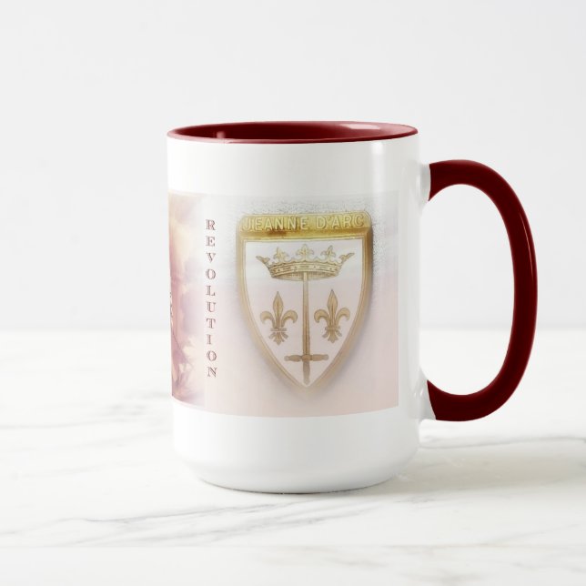 Caneca Rua. Joan of Arc Contra Revolução Mug (Direita)