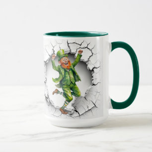 Caneca Rua, Leprechaun do Dia de Patrick