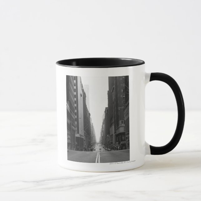 Caneca Rua na cidade B&W de NY (Direita)
