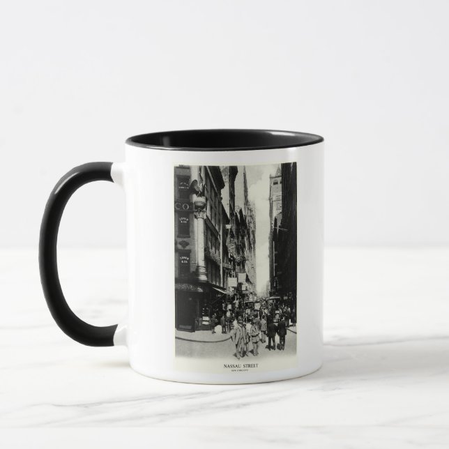 Caneca Rua Nassau de 1905, Nova Iorque (Esquerda)