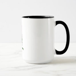 Caneca Rua. Patricks Bunny Orgulha ser irlandês Shamrock