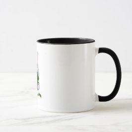 Caneca Rua. Patricks Bunny Orgulha ser irlandês Shamrock