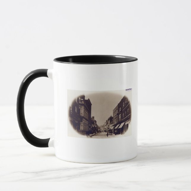 Caneca Rua principal de Godalming, Surrey, c.1900 (Esquerda)