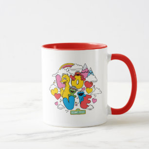 Caneca Rua Sésamo   Amor