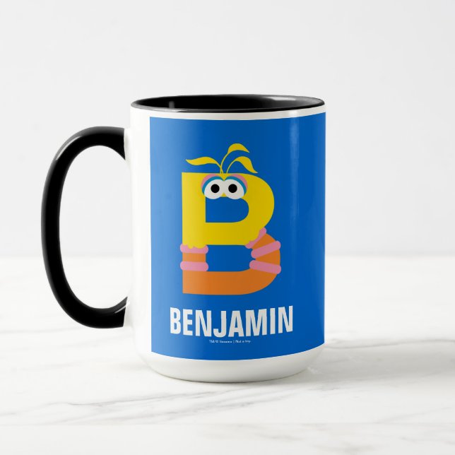 Caneca Rua Sésamo | B é de Big Bird (Esquerda)
