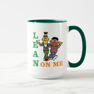Caneca Rua Sésamo Bert & Ernie Lean on Me