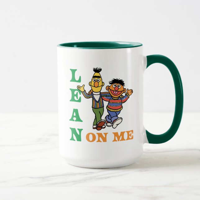 Caneca Rua Sésamo | Bert & Ernie Lean on Me (Direita)
