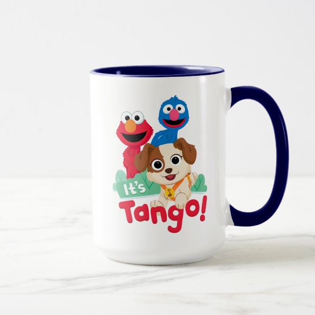 Caneca Rua Sésamo | É Tango com Elmo & Grover (Direita)