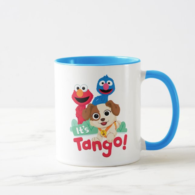 Caneca Rua Sésamo | É Tango com Elmo & Grover (Direita)