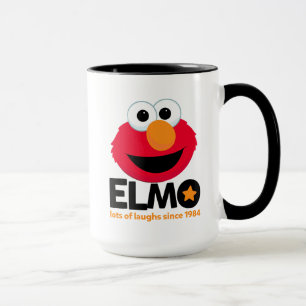 Caneca Rua Sésamo Elmo Muitas filhas desde 1984