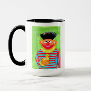 Caneca Rua Sésamo   Ernie with Rubber Duckie