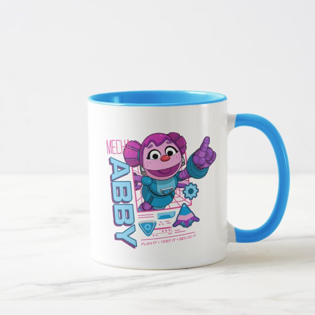 Caneca Rua Sésamo | Mecha Builders Abby Cadabby (Direita)