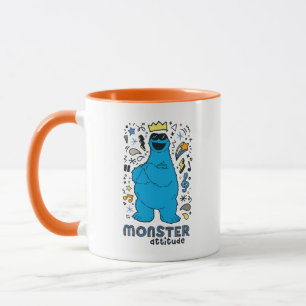 Caneca Rua Sésamo Monstro do Biscoito - Atitude Monstro