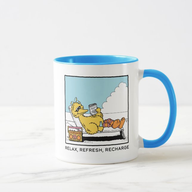 Caneca Rua Sésamo | Recarregação de atualização do Big Bi (Direita)