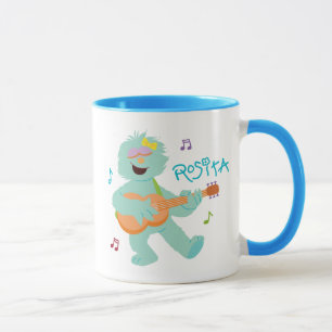 Caneca Rua Sésamo   Rosita Tocando Violão