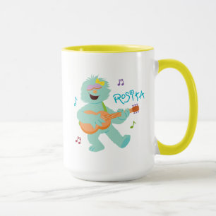 Caneca Rua Sésamo   Rosita Tocando Violão