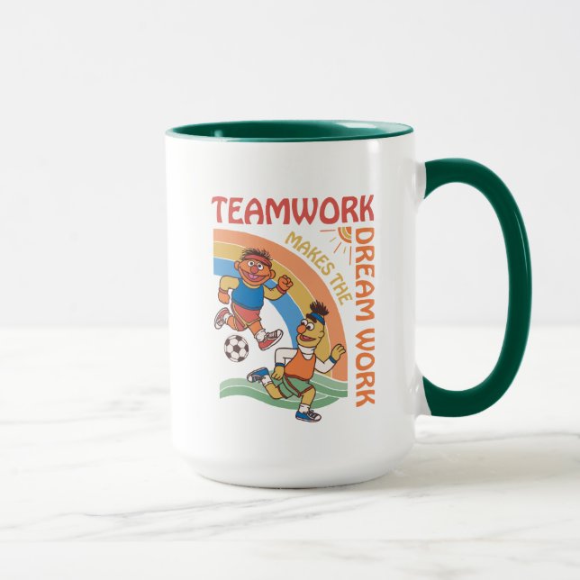 Caneca Rua Sésamo | Trabalho em equipe Ernie & Bert (Direita)