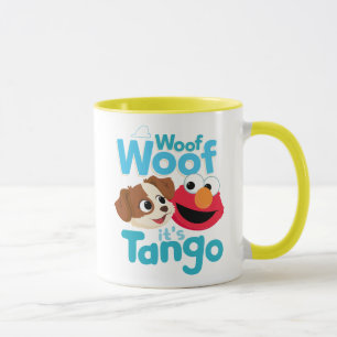 Caneca Rua Sésamo   Woof It's Tango & Elmo