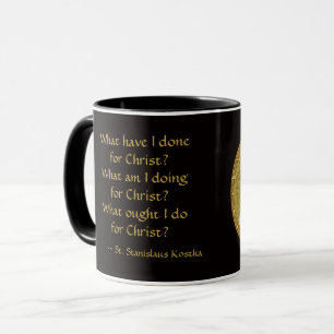 Caneca Rua. Stanislaus Kostka (SNV 25) Café Mug 1a (Rnd)