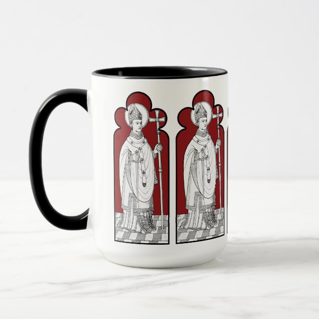 Caneca Rua. Thomas Becket Segurando uma Espada (M 033) (Esquerda)