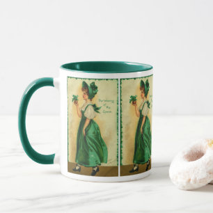 Caneca Rua Vintage. A bunda do Patrick Vestindo Verde